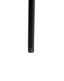 Set di 2 sedie da pranzo COVELO Velluto Nero