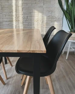Set di 2 sedie da pranzo DAKOTA II Nero