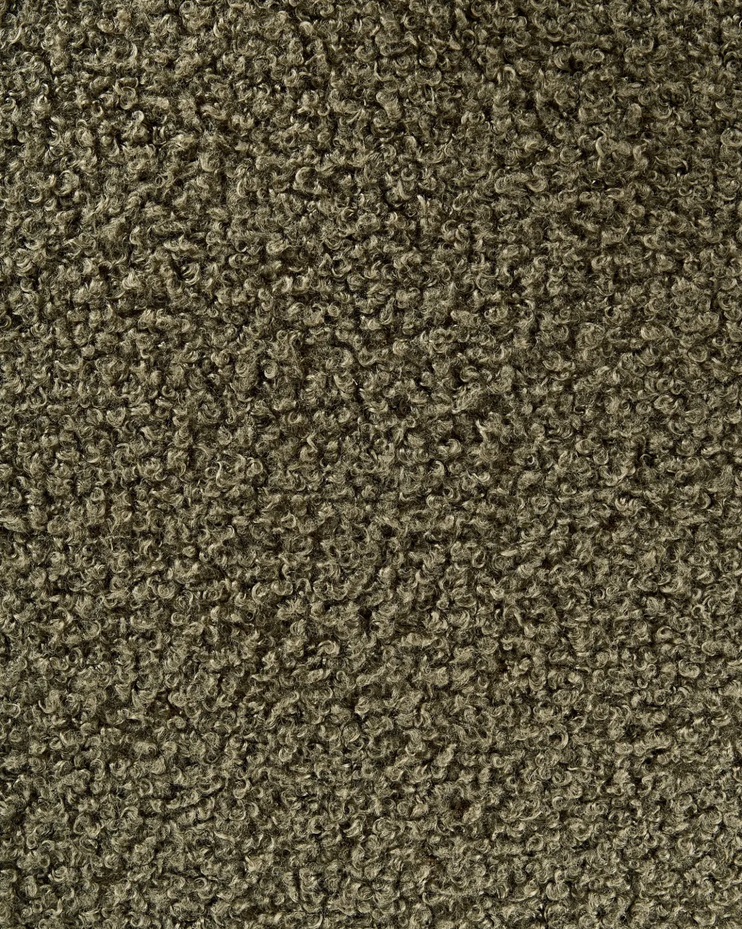 Set di 2 sedie da pranzo DALBO Bouclé Marrone/Verde