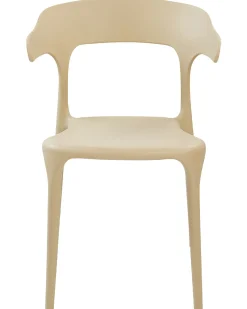 Sale Beliani Set di 8 sedie da pranzo GUBBIO sabbia Beige