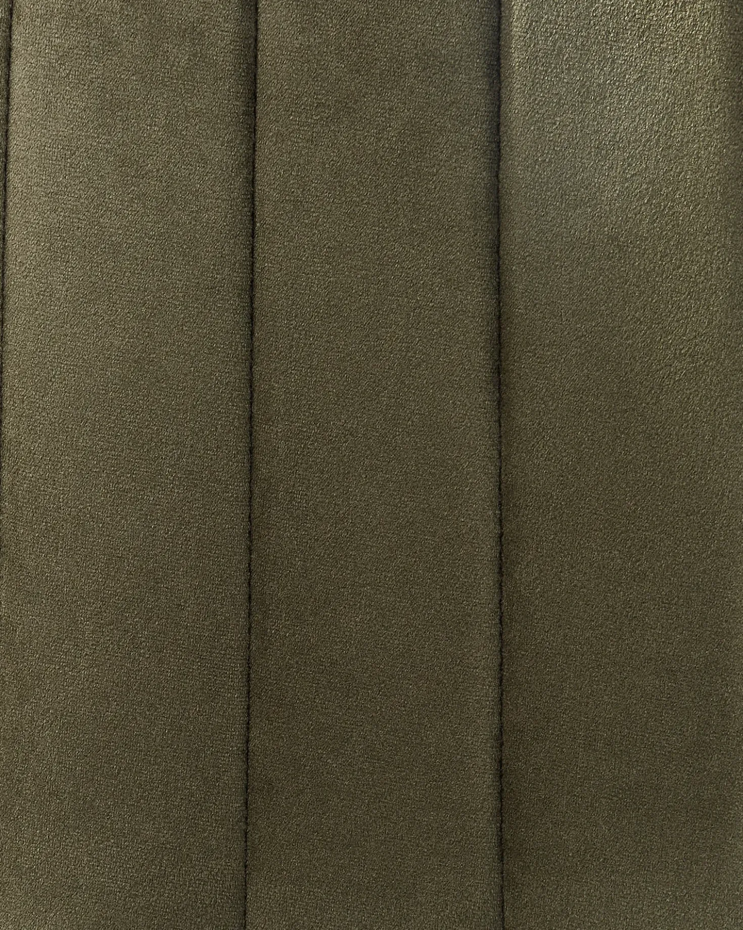 Set di 4 sedie da pranzo KALISPELL Velluto Verde oliva