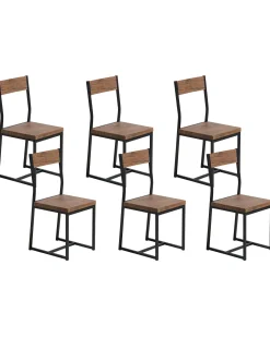 Sale Beliani LAREDO Marrone/Nero Marrone Nero