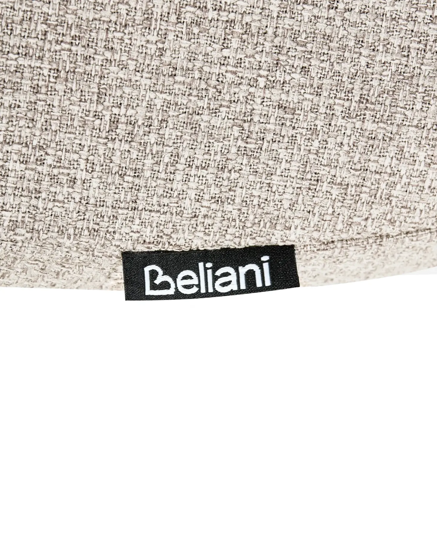 Set di 2 sedie da pranzo LOLETA Tessuto Beige chiaro