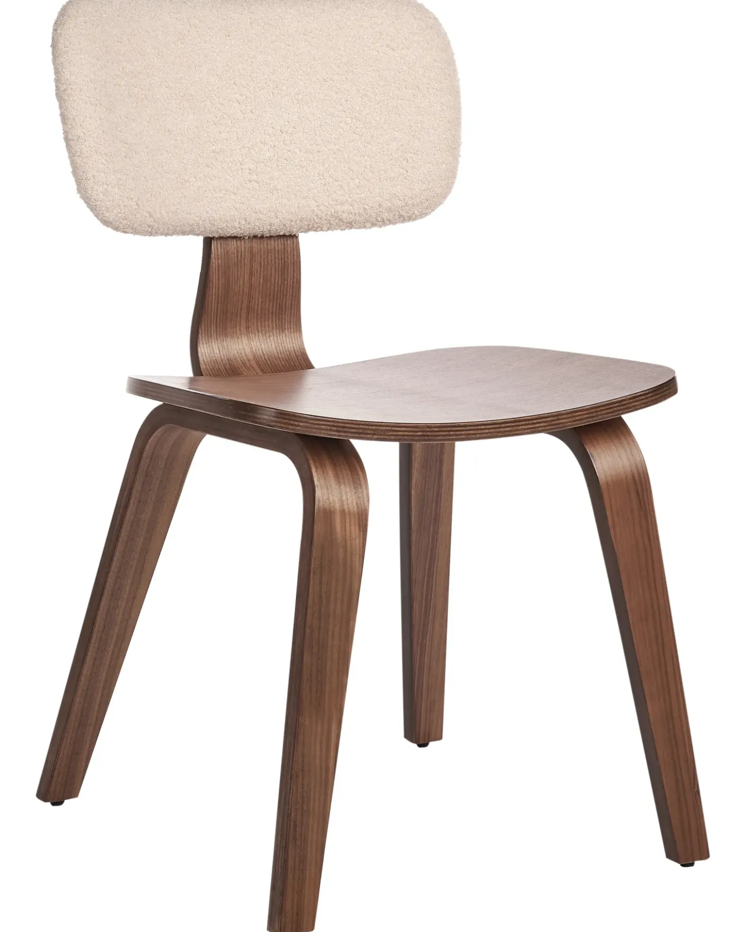 Set di 2 sedie da pranzo LUCINDA Legno Marrone scuro