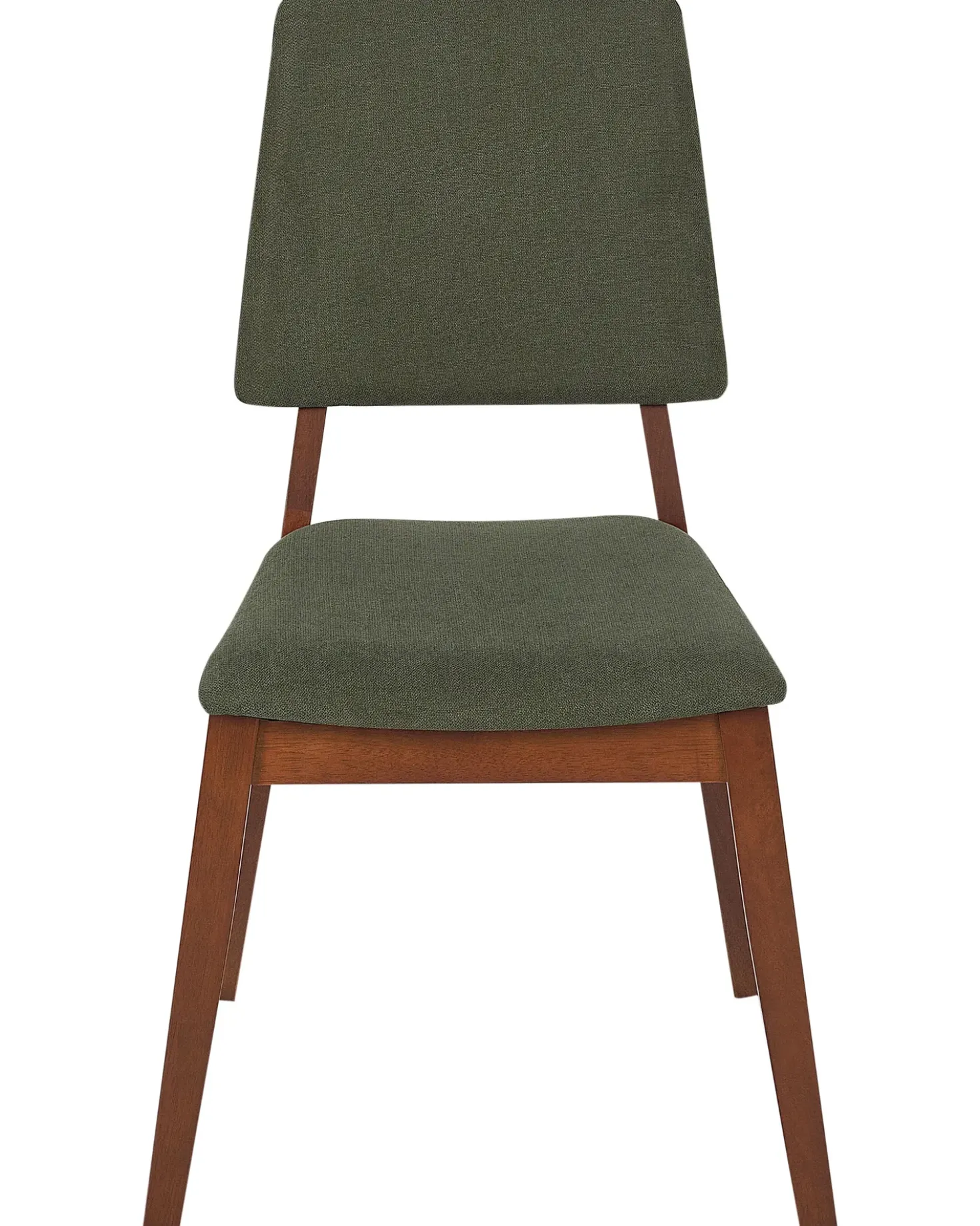 Set di 2 sedie da pranzo MERRILL Legno Verde scuro