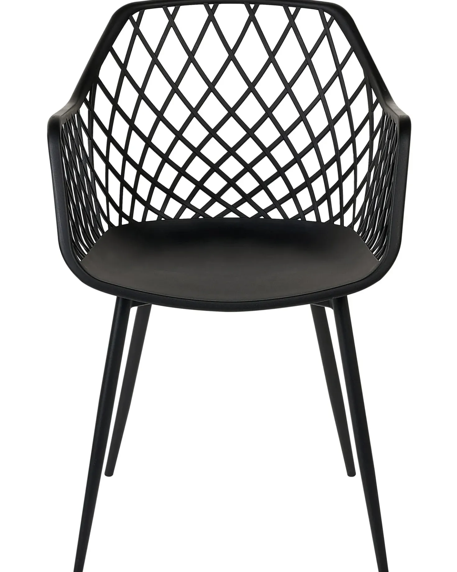 Set di 2 sedie da pranzo NASHUA II Nero
