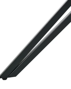 Set di 2 sedie da pranzo SANSARC Pelle sintetica Nero