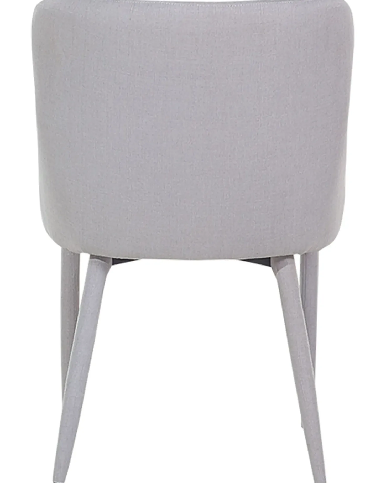 Set di 2 sedie da pranzo SOLANO Tessuto Grigio chiaro