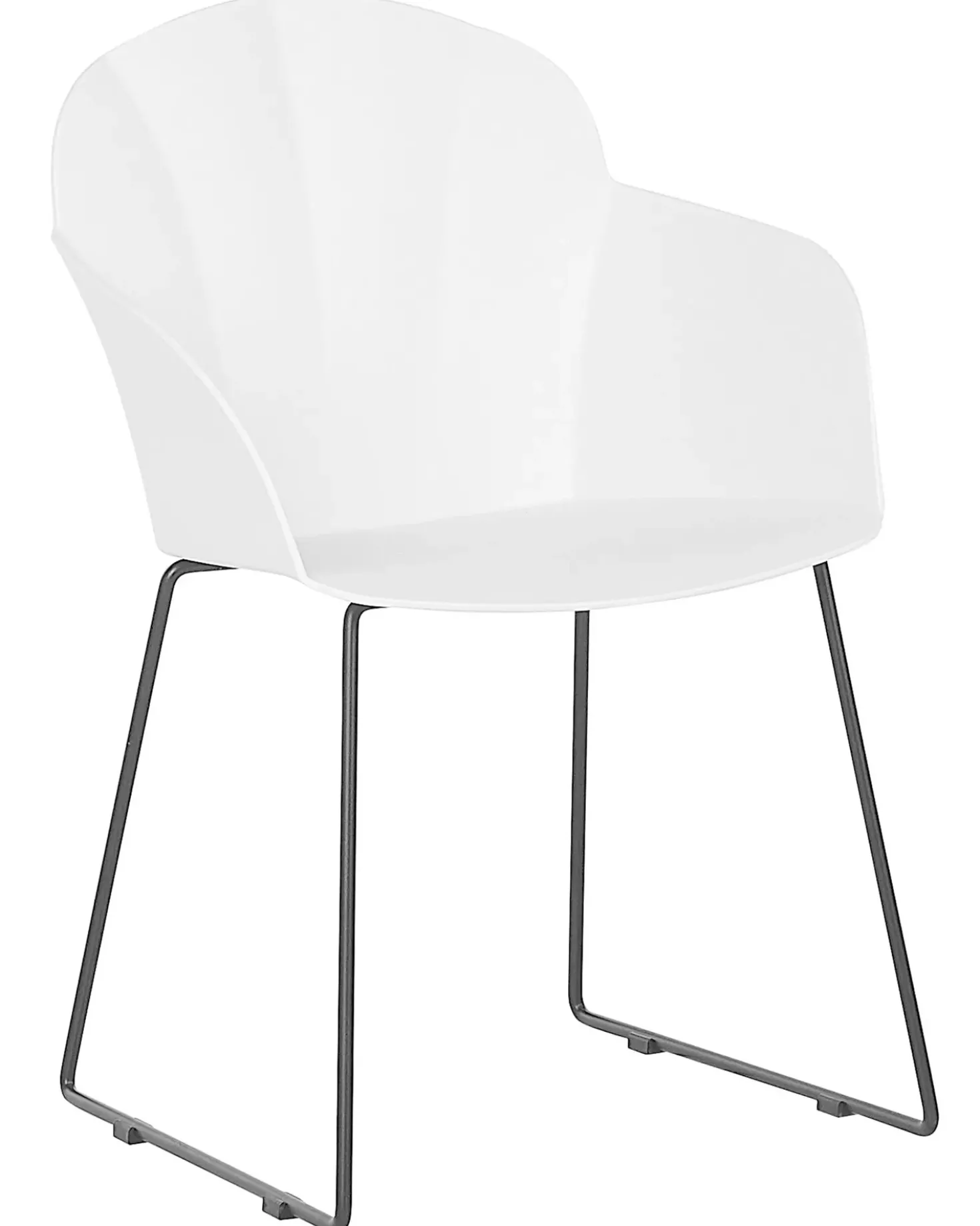 Set di 2 sedie da pranzo SYLVA Bianco