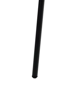 Set di 2 sedie da pranzo TAOS Rattan Nero