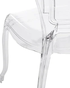 Discount Beliani Set di 2 sedie da pranzo VERMONT Trasparente