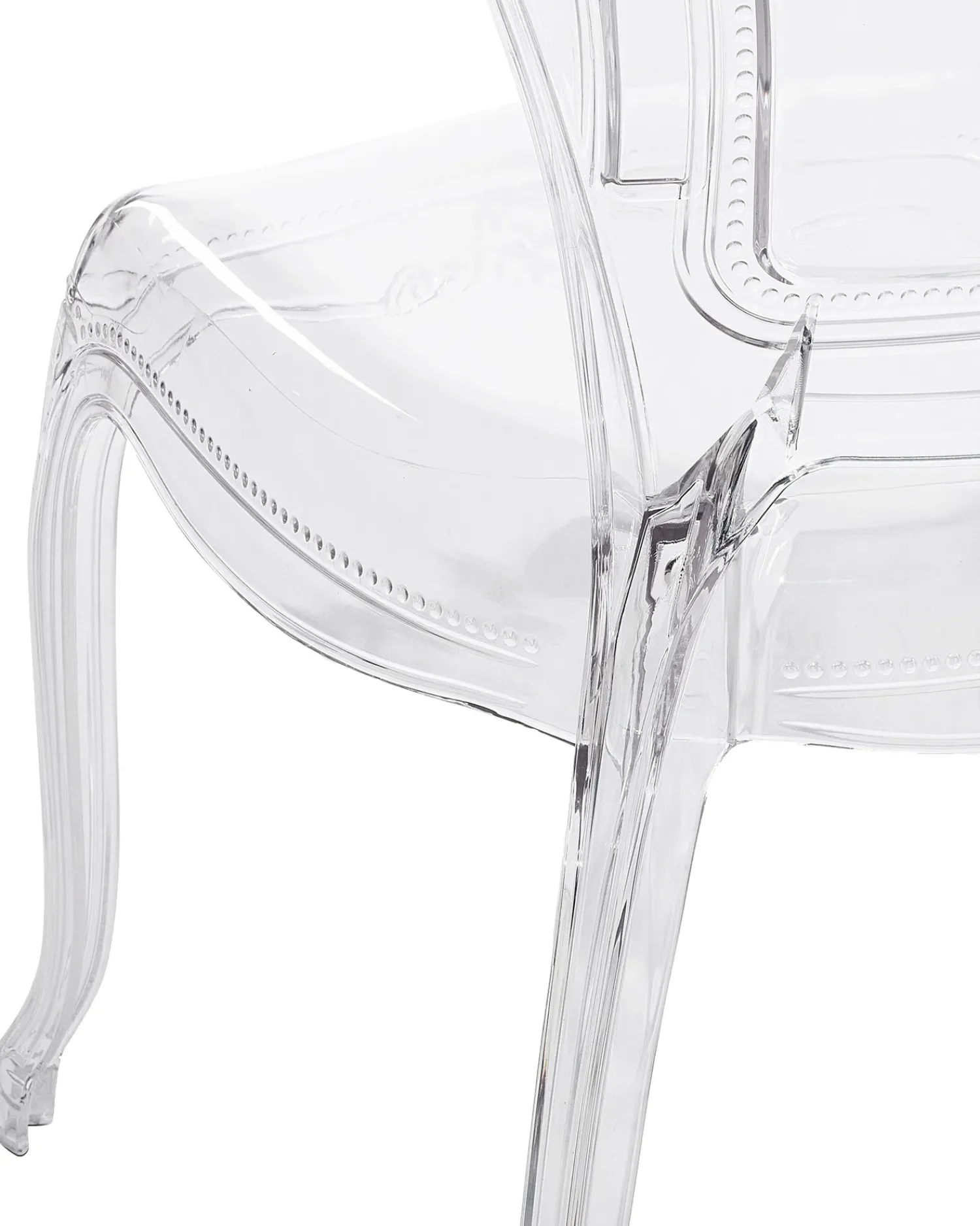 Discount Beliani Set di 2 sedie da pranzo VERMONT Trasparente