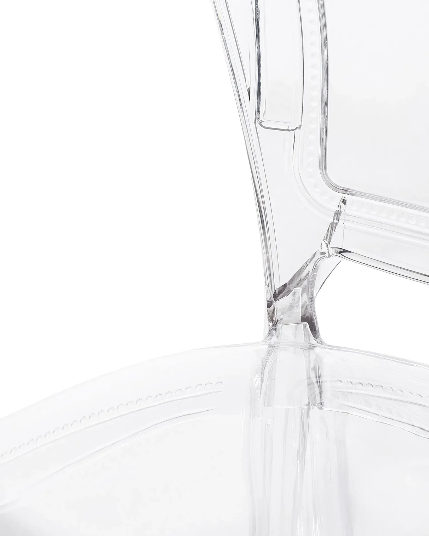 Discount Beliani Set di 2 sedie da pranzo VERMONT Trasparente