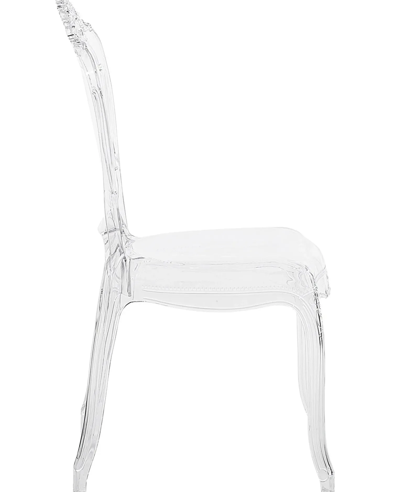 Discount Beliani Set di 2 sedie da pranzo VERMONT Trasparente