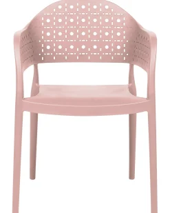Beliani Set di 4 sedie NARINO Rosa