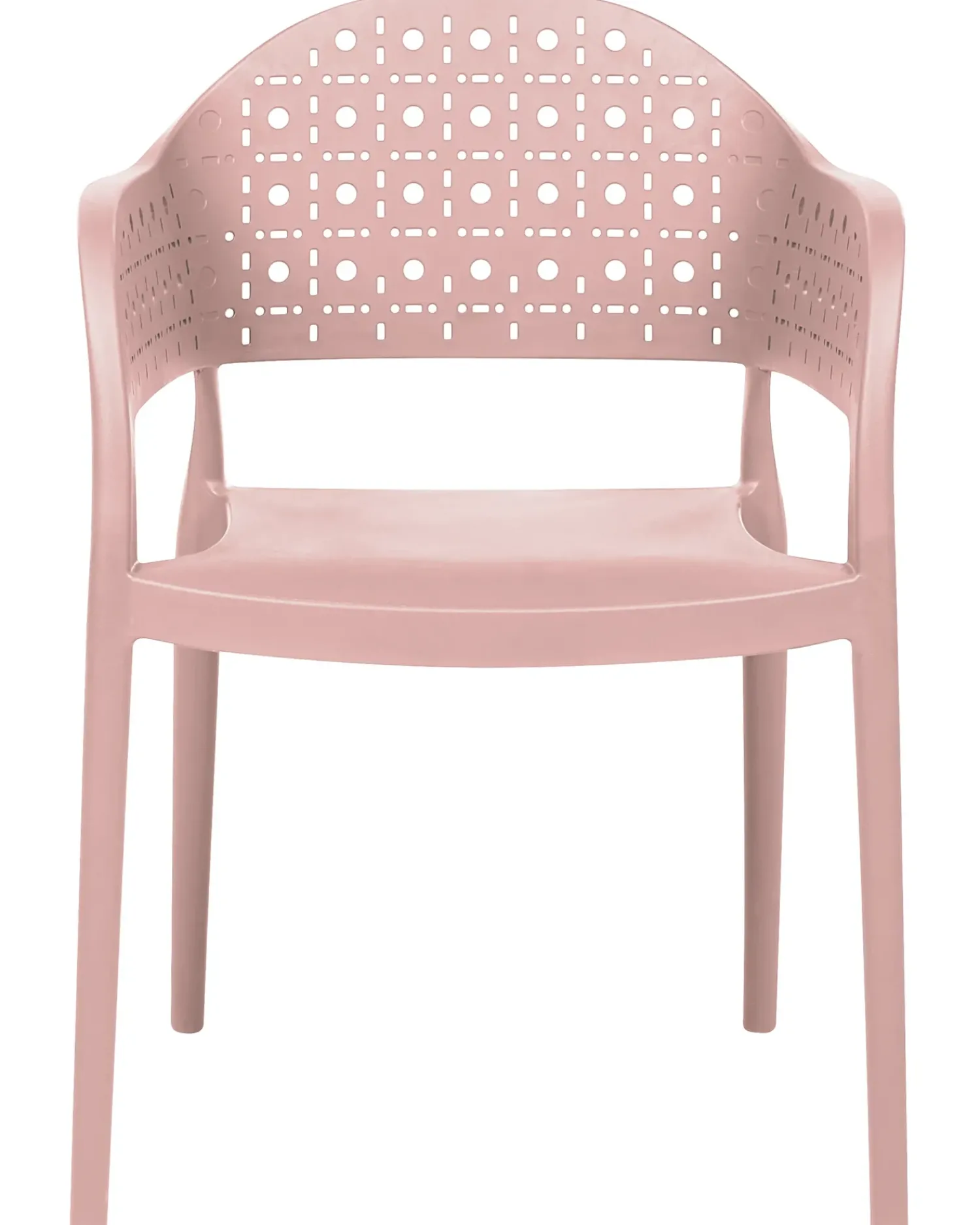 Beliani Set di 4 sedie NARINO Rosa