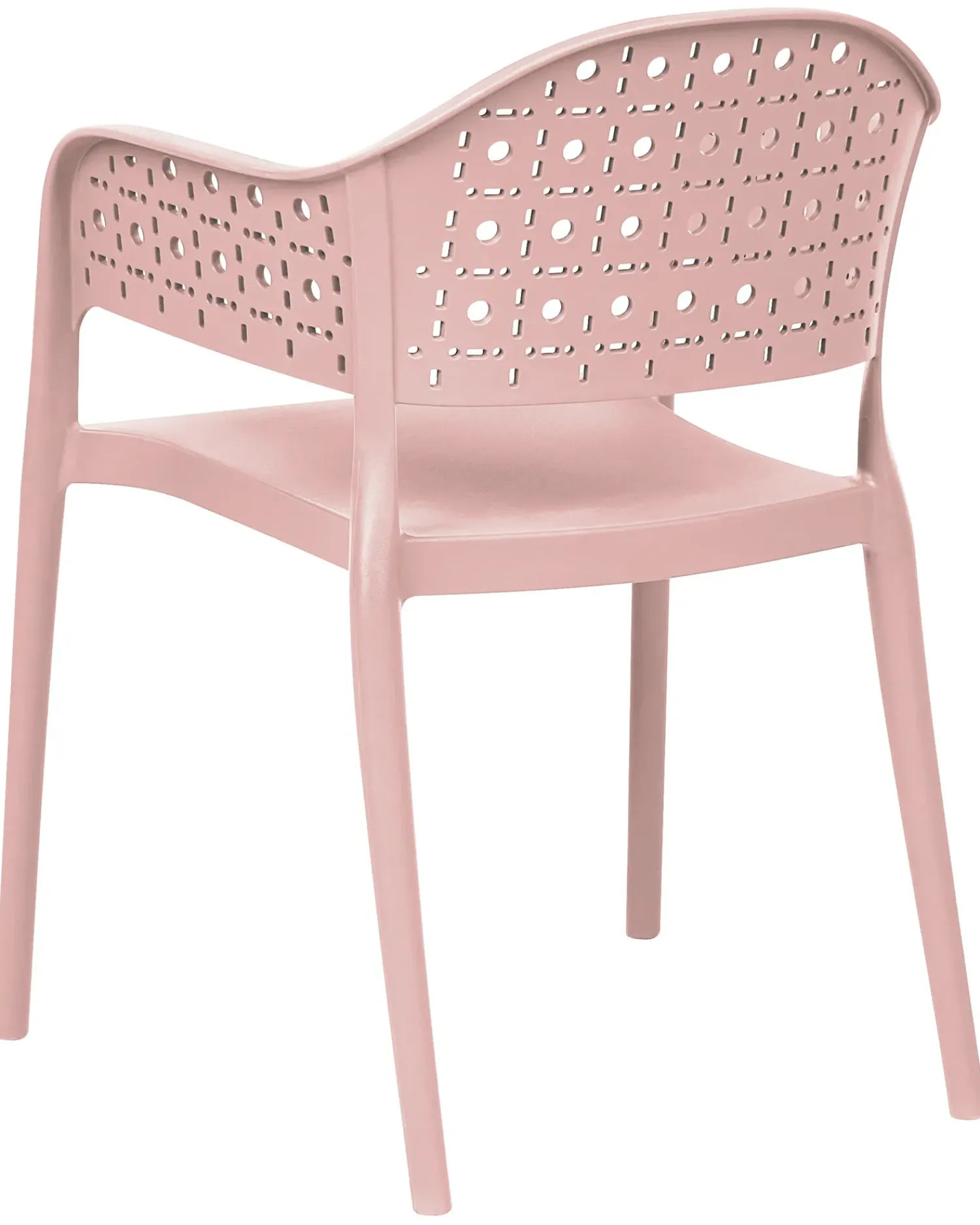 Beliani Set di 4 sedie NARINO Rosa