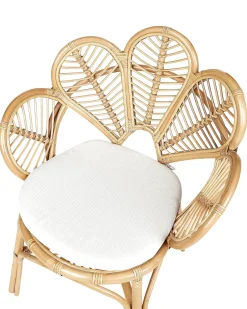 Clearance Beliani FLORENTINE II Rattan Naturale Marrone