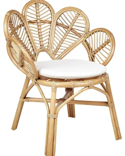 Clearance Beliani FLORENTINE II Rattan Naturale Marrone