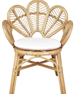 Clearance Beliani FLORENTINE II Rattan Naturale Marrone