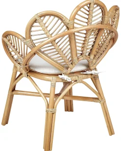 Clearance Beliani FLORENTINE II Rattan Naturale Marrone