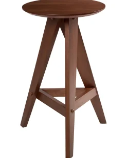 Clearance Beliani Set di 2 sgabelli da bar AROMA Legno Marrone