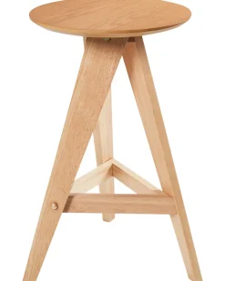 Discount Beliani Set di 2 sgabelli da bar AROMA Legno chiaro Marrone