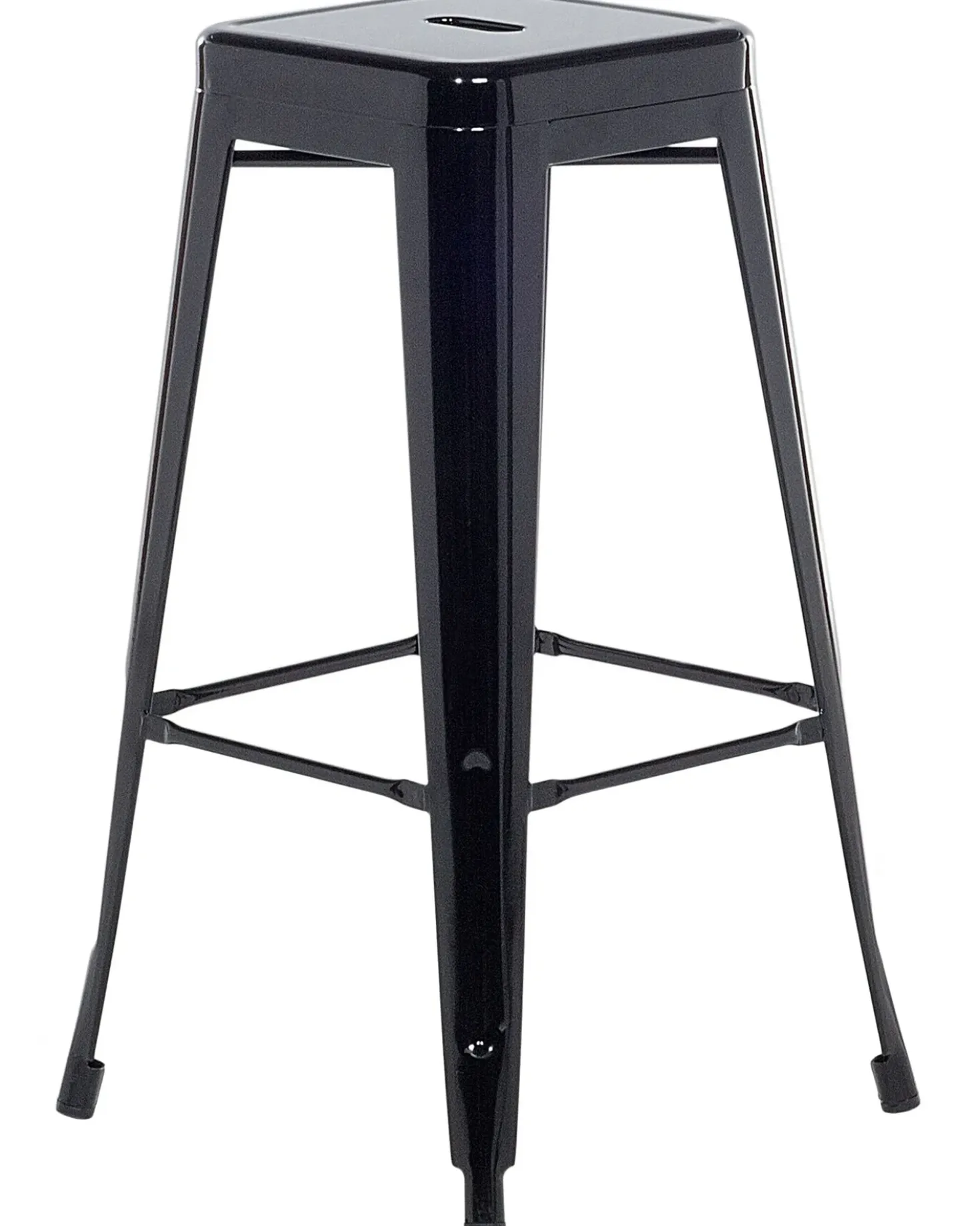 Set di 2 sgabelli da bar CABRILLO Metallo Nero