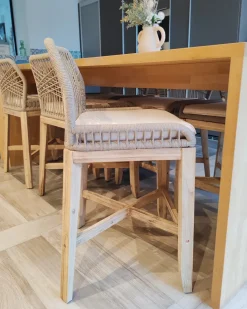 Clearance Beliani TALAMONE Legno d'acacia Beige Beige Marrone