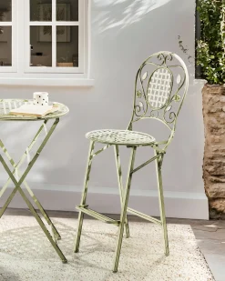 Sale Beliani BIVIO Pieghevole Metallo chiaro Verde