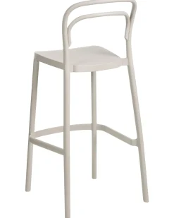 Clearance Beliani Set di 2 sgabelli da bar per giardino PORANO Beige