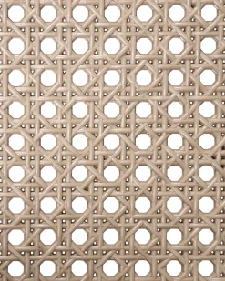 Best Beliani Set di 4 sgabelli da giardino EVROS Beige Beige Marrone