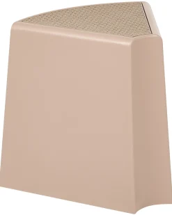 Best Beliani Set di 4 sgabelli da giardino EVROS Beige Beige Marrone