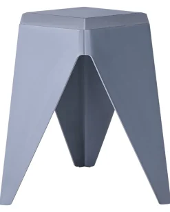 Outlet Beliani Set di 4 sgabelli da giardino KARAVOS Multicolore Blu Verde Grigio Multicolore