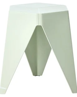 Outlet Beliani Set di 4 sgabelli da giardino KARAVOS Multicolore Blu Verde Grigio Multicolore