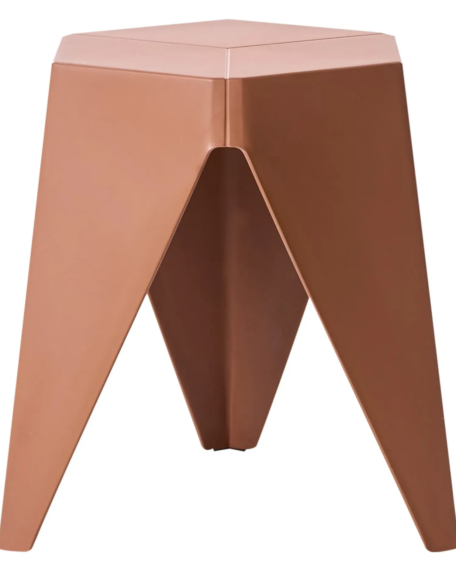 Discount Beliani Set di 4 sgabelli da giardino KARAVOS Multicolore Rosa Rosso Marrone Grigio Multicolore