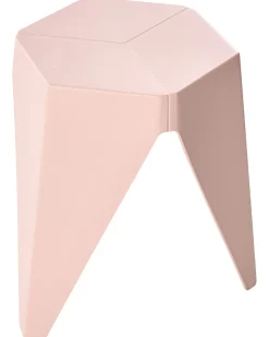 Discount Beliani Set di 4 sgabelli da giardino KARAVOS Multicolore Rosa Rosso Marrone Grigio Multicolore
