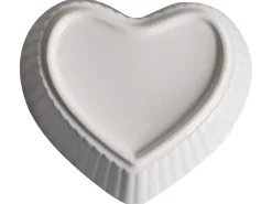 Best Beliani Set di 4 stampini MACE Porcellana Bianco Bianco Nero