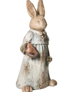Sale Beliani Set di 2 statue da giardino BAROLO Coniglio Multicolore