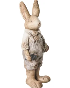 Sale Beliani Set di 2 statue da giardino BAROLO Coniglio Multicolore