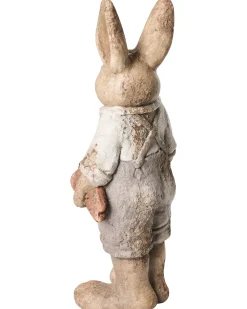 Sale Beliani Set di 2 statue da giardino BAROLO Coniglio Multicolore
