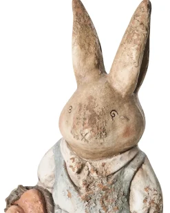 Sale Beliani Set di 2 statue da giardino BAROLO Coniglio Multicolore