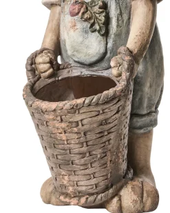 Outlet Beliani Set di 2 statue da giardino CALCATA Coniglio Multicolore