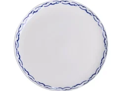 Clearance Beliani AMCHUR Porcellana Bianco/Blu Bianco Blu