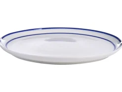 Clearance Beliani AMCHUR Porcellana Bianco/Blu Bianco Blu