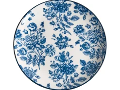 New Beliani BASIL Porcellana Blu Bianco Blu