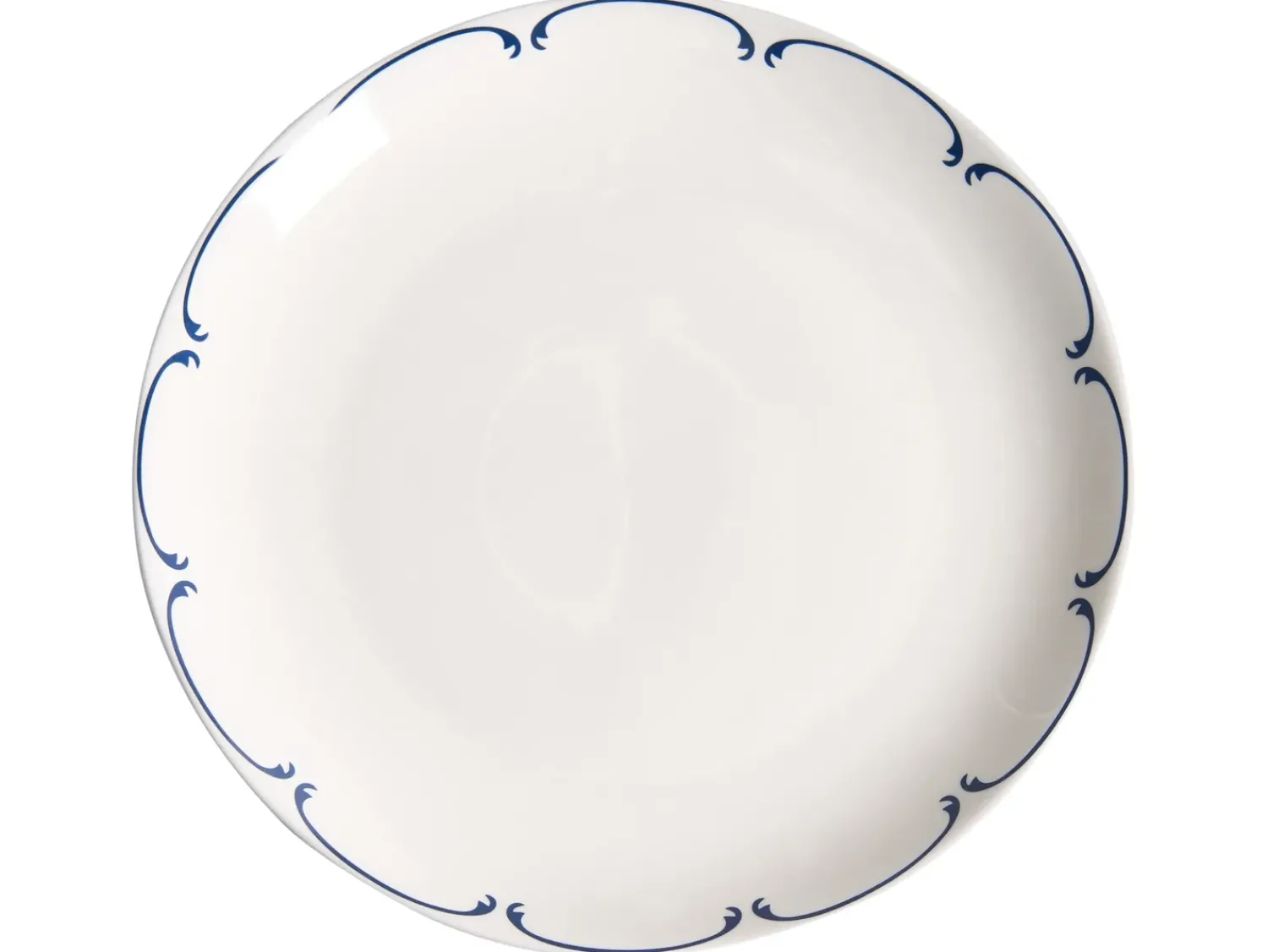 Hot Beliani CHAROLI Porcellana Bianco/Blu Bianco Blu