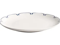 Hot Beliani CHAROLI Porcellana Bianco/Blu Bianco Blu