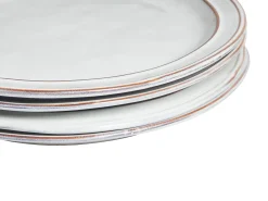 Beliani CHIVES Gres porcellanato chiaro Grigio