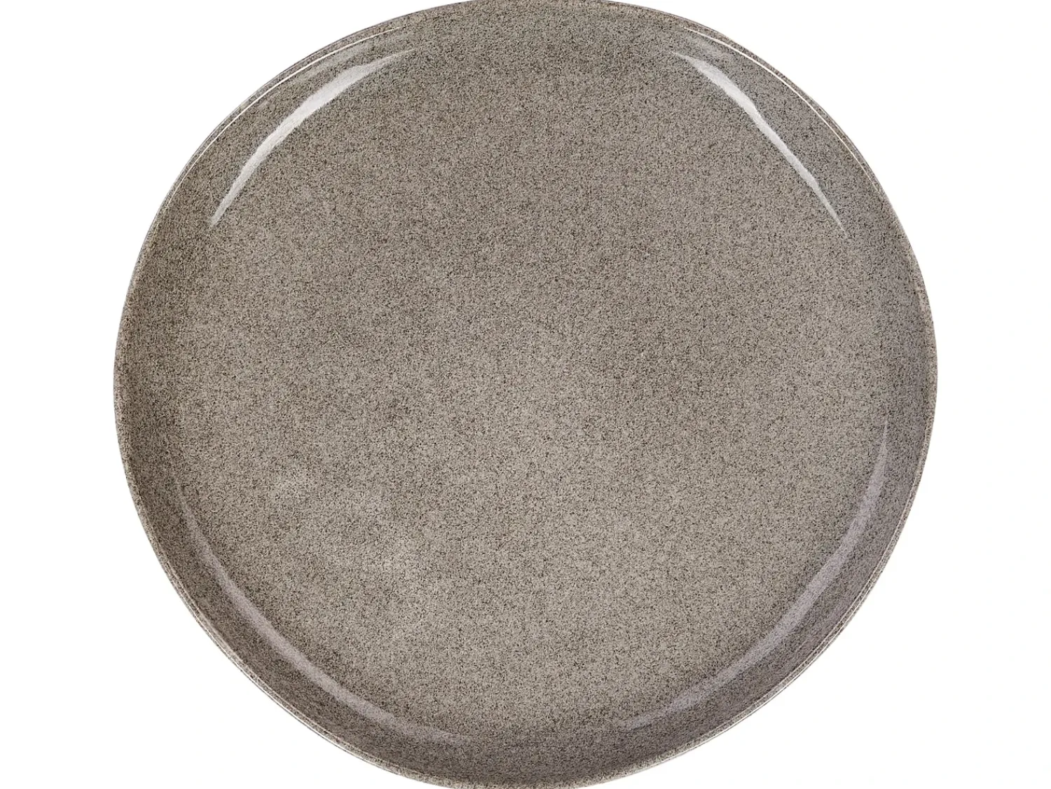 Hot Beliani Set di 16 stoviglie COSTMARY Gres porcellanato Grigio